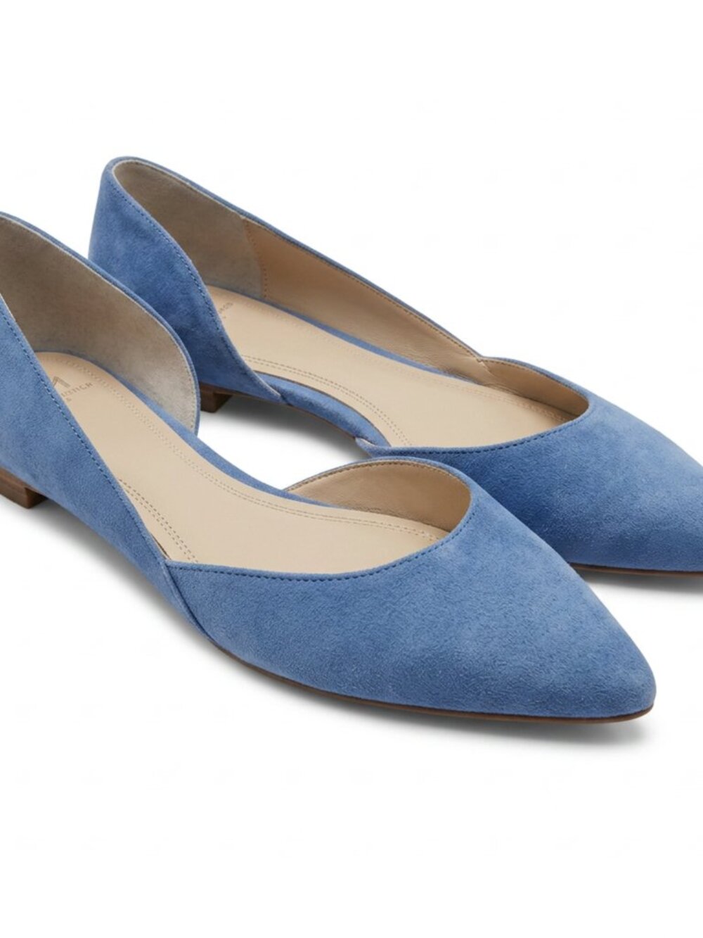 Mark Fisher Women's shoes flats suede light blue size 9M